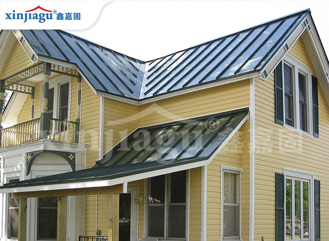鈦鋅板金屬屋面 高端酒店與別墅的優選建材——廈門鑫嘉固金屬屋面產品圖集